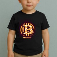Bitcoin BTC Crypto Cryptocurrency Trader Toddler T-Shirt