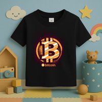 Bitcoin BTC Crypto Cryptocurrency Trader Toddler T-Shirt