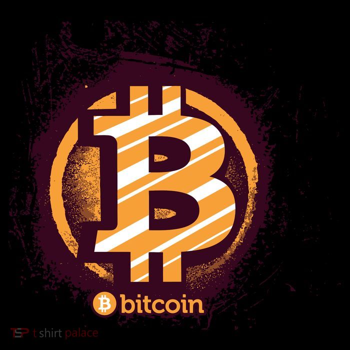 Bitcoin BTC Crypto Cryptocurrency Trader Cropped Pullover Crew