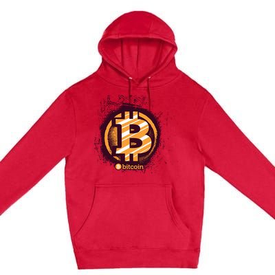 Bitcoin BTC Crypto Cryptocurrency Trader Premium Pullover Hoodie