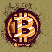 Bitcoin BTC Crypto Cryptocurrency Trader Garment-Dyed Women's Muscle Tee