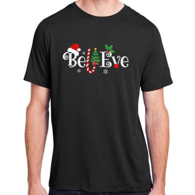 BEST BELIEVE CHRISTMAS PAJAMA SHIRT EVER Xmas Family Funny Adult ChromaSoft Performance T-Shirt