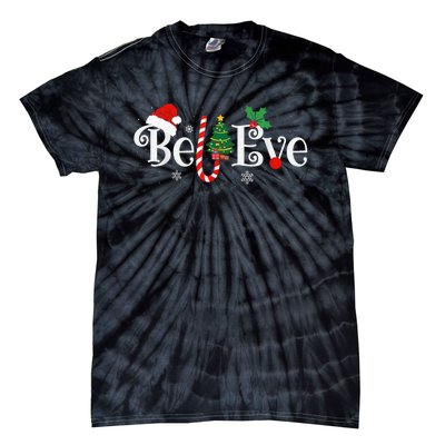 BEST BELIEVE CHRISTMAS PAJAMA SHIRT EVER Xmas Family Funny Tie-Dye T-Shirt