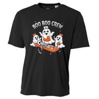 Boo Boo Crew Ghost Halloween Doctor Paramedic Emt Nurse Cooling Performance Crew T-Shirt