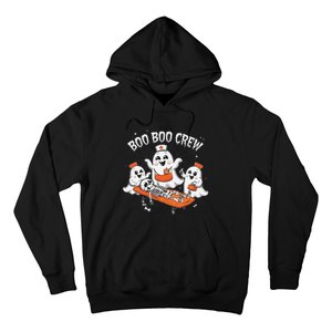 Boo Boo Crew Ghost Halloween Doctor Paramedic Emt Nurse Hoodie