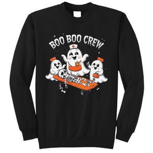 Boo Boo Crew Ghost Halloween Doctor Paramedic Emt Nurse Sweatshirt