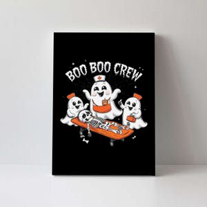 Boo Boo Crew Ghost Halloween Doctor Paramedic Emt Nurse Canvas