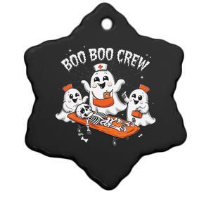 Boo Boo Crew Ghost Halloween Doctor Paramedic Emt Nurse Ceramic Star Ornament