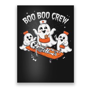 Boo Boo Crew Ghost Halloween Doctor Paramedic Emt Nurse Poster