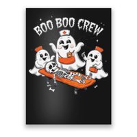 Boo Boo Crew Ghost Halloween Doctor Paramedic Emt Nurse Poster