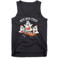 Boo Boo Crew Ghost Halloween Doctor Paramedic Emt Nurse Tank Top