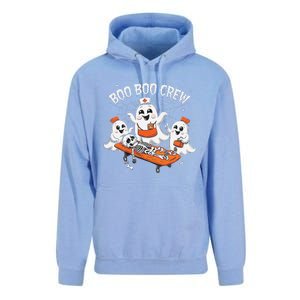 Boo Boo Crew Ghost Halloween Doctor Paramedic Emt Nurse Unisex Surf Hoodie