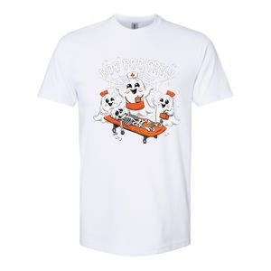 Boo Boo Crew Ghost Halloween Doctor Paramedic Emt Nurse Softstyle CVC T-Shirt