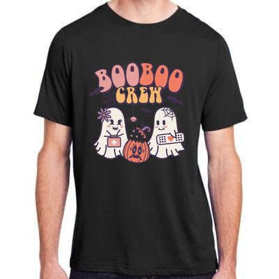 Boo Boo Crew Ghost Doctor Paramedic EMT Nurse Halloween Adult ChromaSoft Performance T-Shirt