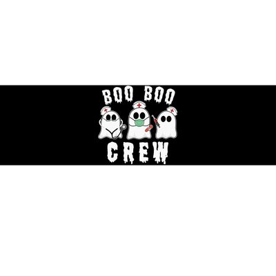 Boo Boo Crew Funny Nurse Halloween Ghost Costume Bumper Sticker