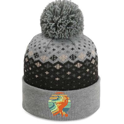 Bowling Bowler Cool Retro Vintage Cute Gift The Baniff Cuffed Pom Beanie