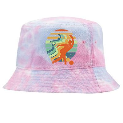 Bowling Bowler Cool Retro Vintage Cute Gift Tie-Dyed Bucket Hat