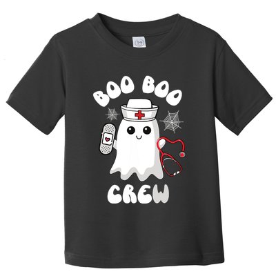 Boo Boo Crew Cute Nurse Ghost Funny Halloween Toddler T-Shirt
