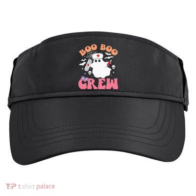Boo Boo Crew quote Nurse cool Halloween Nurse Costume Adult Drive Performance Visor