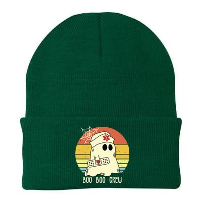 Boo Boo Crew Nurse Shirts Halloween Nurse Knit Cap Winter Beanie