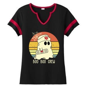 Boo Boo Crew Nurse Shirts Halloween Nurse Ladies Halftime Notch Neck Tee