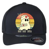 Boo Boo Crew Nurse Shirts Halloween Nurse Flexfit Unipanel Trucker Cap