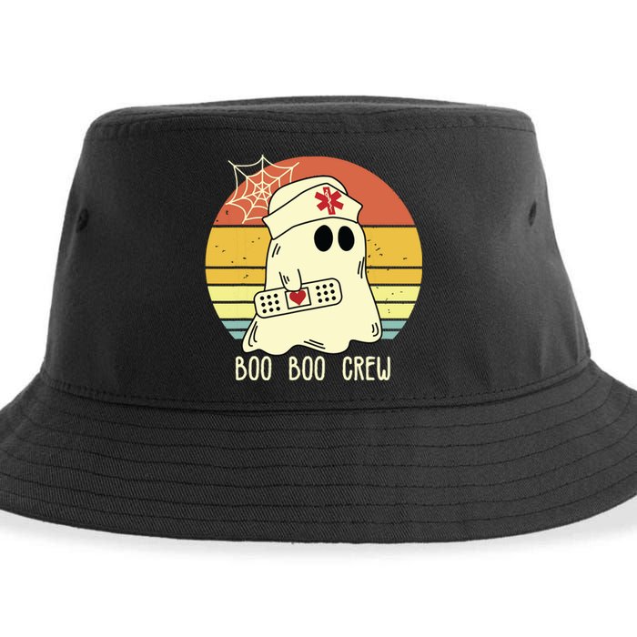 Boo Boo Crew Nurse Shirts Halloween Nurse Sustainable Bucket Hat