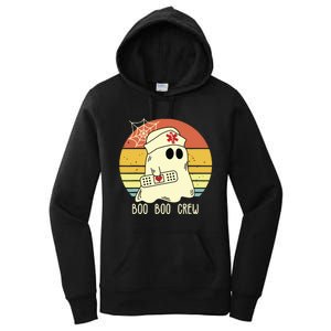 Boo Boo Crew Nurse Shirts Halloween Nurse Women's Pullover Hoodie