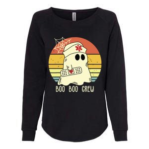 Boo Boo Crew Nurse Shirts Halloween Nurse Womens California Wash Sweatshirt