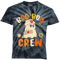 Boo Boo Crew Ghost Halloween Paramedic Kids Tie-Dye T-Shirt