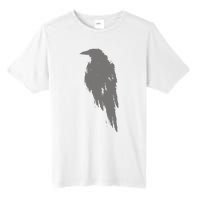 Beautiful Black Crow Raven Bird Watch. Birds Silhouette Tall Fusion ChromaSoft Performance T-Shirt