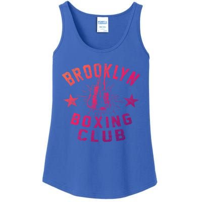 Brooklyn Boxing Club Vintage Distressed Boxing Gift Ladies Essential Tank