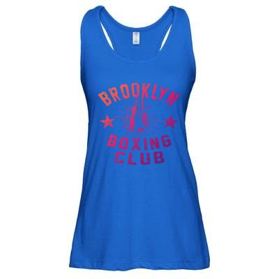 Brooklyn Boxing Club Vintage Distressed Boxing Gift Ladies Essential Flowy Tank