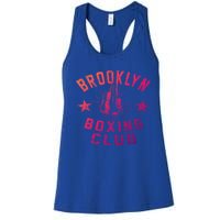 Brooklyn Boxing Club Vintage Distressed Boxing Gift Women's Racerback Tank