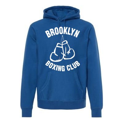 Brooklyn Boxing Club Hanging Gloves Gift Great Gift Premium Hoodie