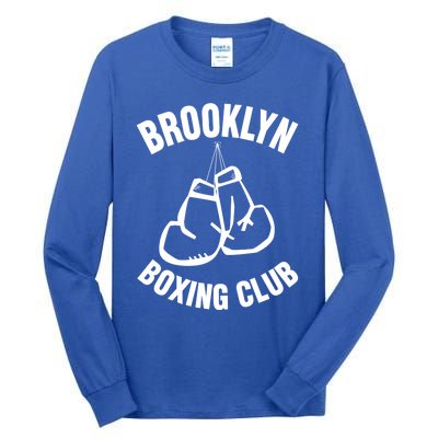 Brooklyn Boxing Club Hanging Gloves Gift Great Gift Tall Long Sleeve T-Shirt