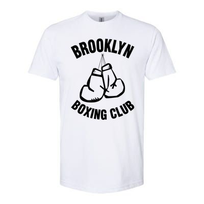 Brooklyn Boxing Club Hanging Gloves Gift Great Gift Softstyle CVC T-Shirt