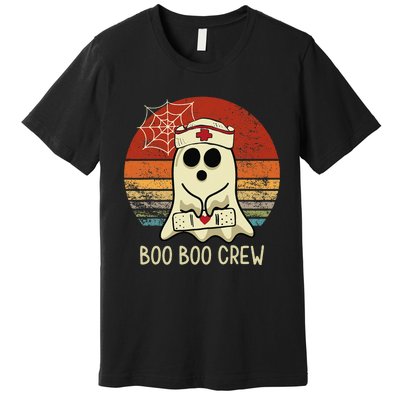 Boo Boo Crew Nurse Halloween Nurse Women Men Premium T-Shirt