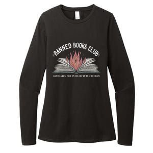 Banned Books Club Advocates For Intellectual Freedom Womens CVC Long Sleeve Shirt