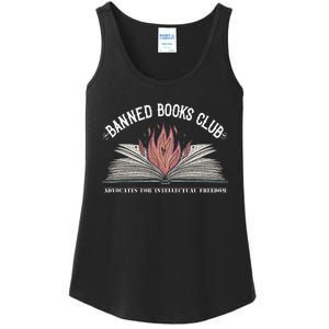 Banned Books Club Advocates For Intellectual Freedom Ladies Essential Tank