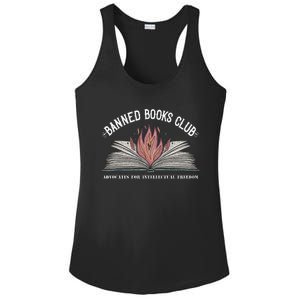 Banned Books Club Advocates For Intellectual Freedom Ladies PosiCharge Competitor Racerback Tank