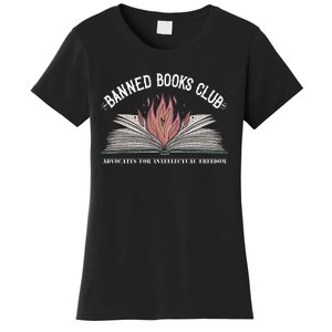 Banned Books Club Advocates For Intellectual Freedom Women's T-Shirt