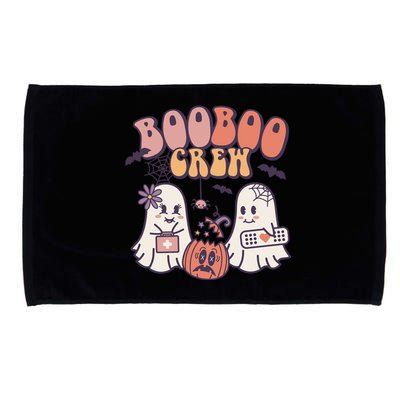 Boo Boo Crew Ghost Doctor Paramedic Emt Nurse Halloween Gift Microfiber Hand Towel