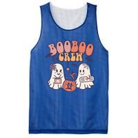 Boo Boo Crew Ghost Doctor Paramedic Emt Nurse Halloween Gift Mesh Reversible Basketball Jersey Tank