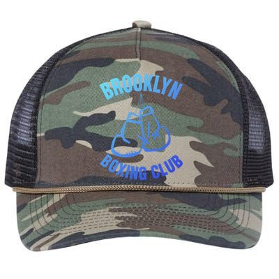 Brooklyn Boxing Club Hanging Gloves Gift Great Gift Retro Rope Trucker Hat Cap