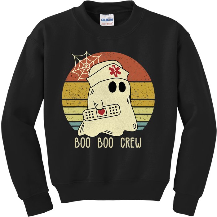 Boo Boo Crew Nurse Shirts Halloween Nurse Kids Sweatshirt