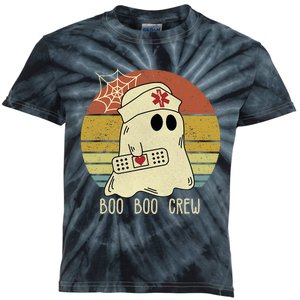 Boo Boo Crew Nurse Shirts Halloween Nurse Kids Tie-Dye T-Shirt