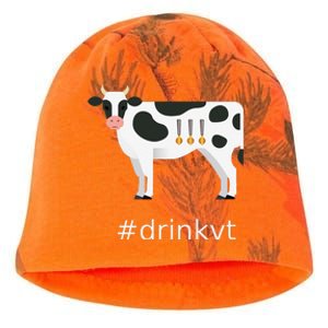 Beer Brew Cow Drinkvt Kati - Camo Knit Beanie