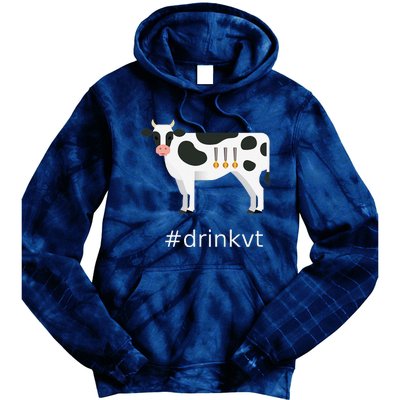 Beer Brew Cow Drinkvt Tie Dye Hoodie