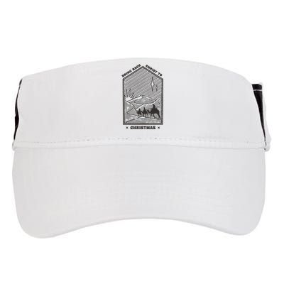 Bring Back Christ To Christmas Adult Drive Performance Visor